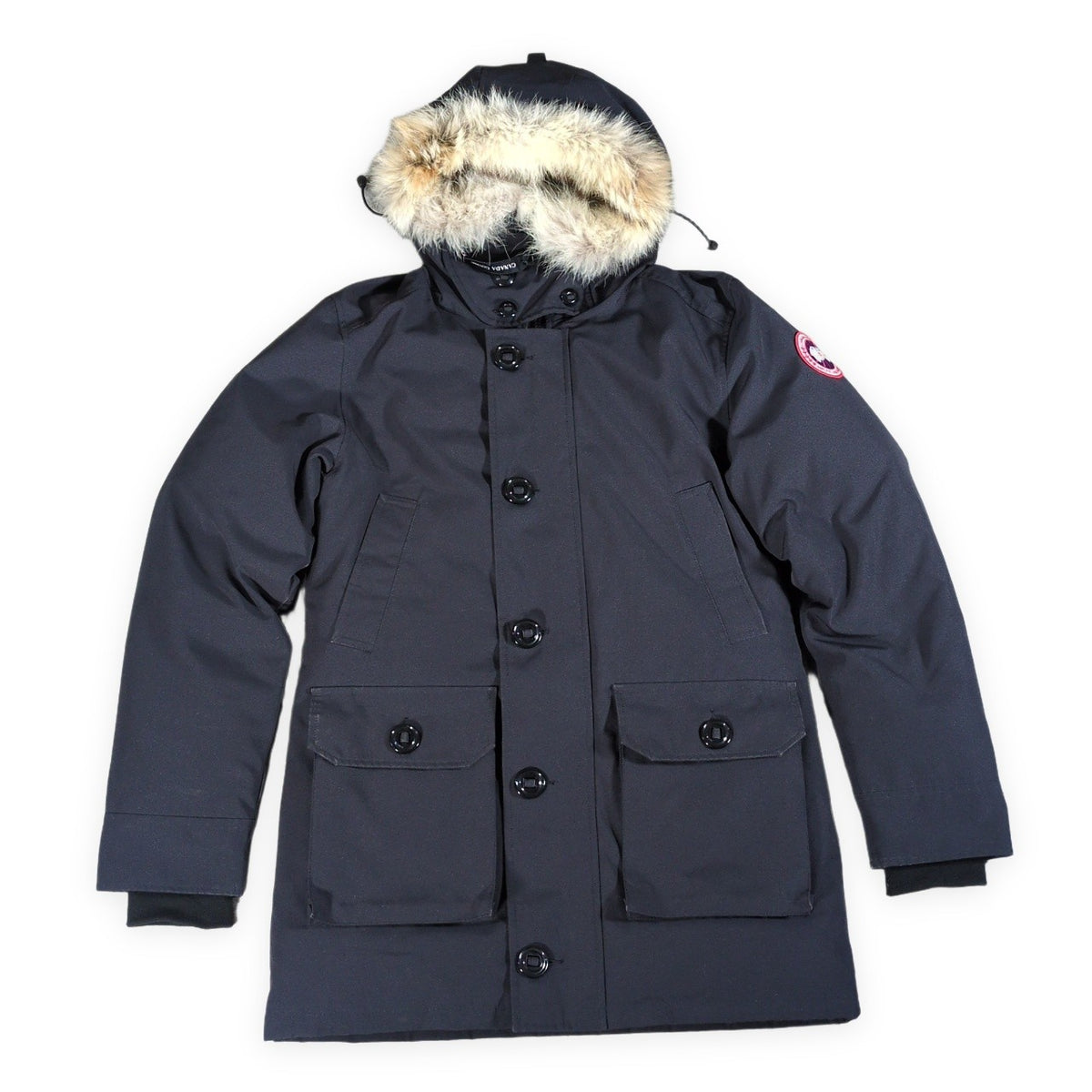 CANADA GOOSE Brookfield Down Hoodie Black Size S