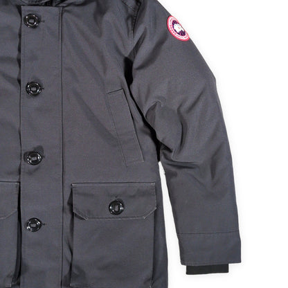 CANADA GOOSE Brookfield Down Hoodie Black Size S
