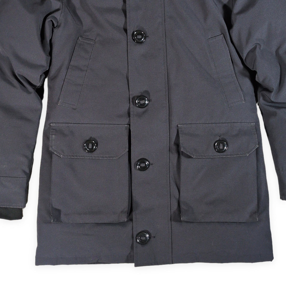 CANADA GOOSE Brookfield Down Hoodie Black Size S