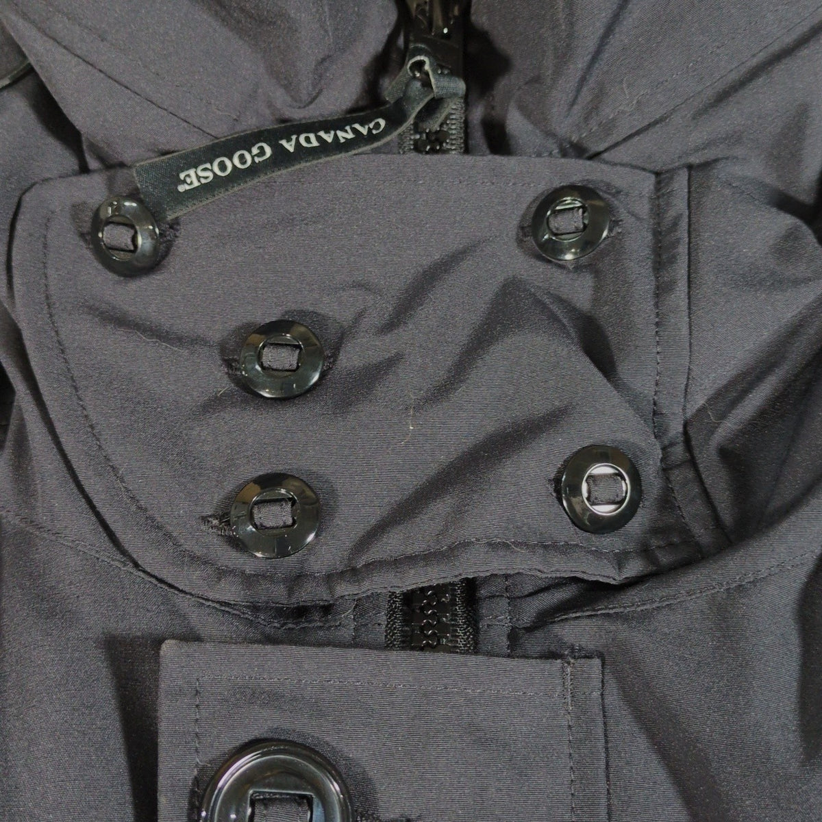 CANADA GOOSE Brookfield Down Hoodie Black Size S