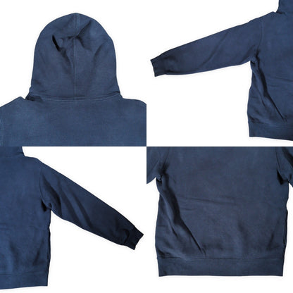 Supreme 18SS Corner Label Hoodie Blue