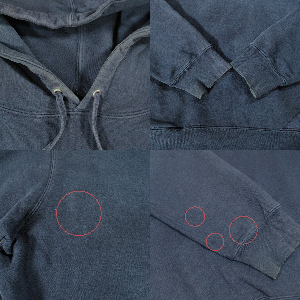 Supreme 18SS Corner Label Hoodie Blue