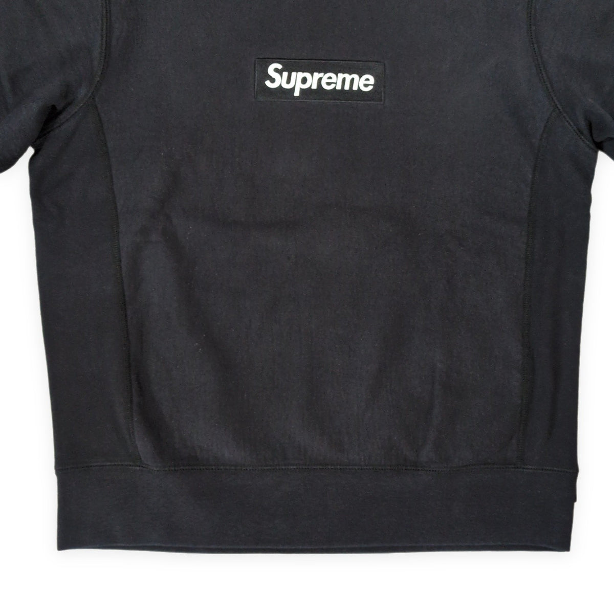 Supreme 18AW Box Logo Crewneck Black Size M