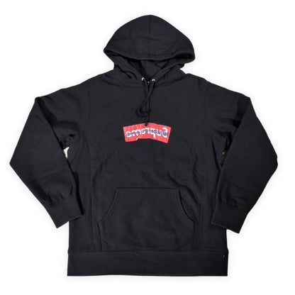 Supreme CDG SHIRT Box Logo Hoodie Black Size L