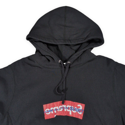 Supreme CDG SHIRT Box Logo Hoodie Black Size L