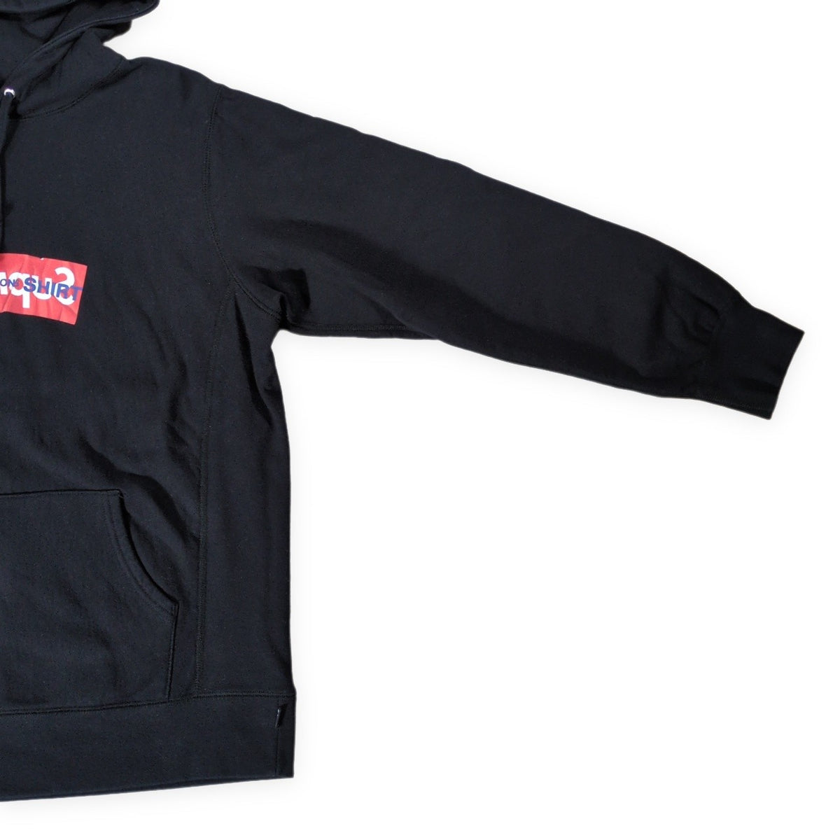 Supreme CDG SHIRT Box Logo Hoodie Black Size L