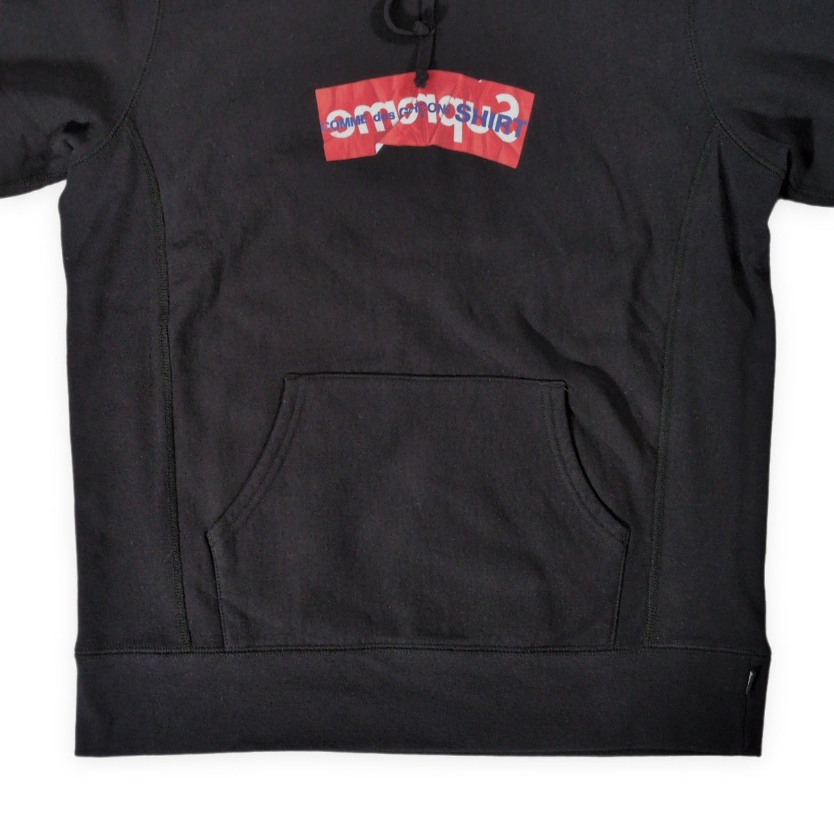 Supreme CDG SHIRT Box Logo Hoodie Black Size L