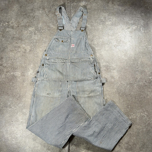 Carhartt 40s Vintage Hickory Double Knee Overalls Jeans