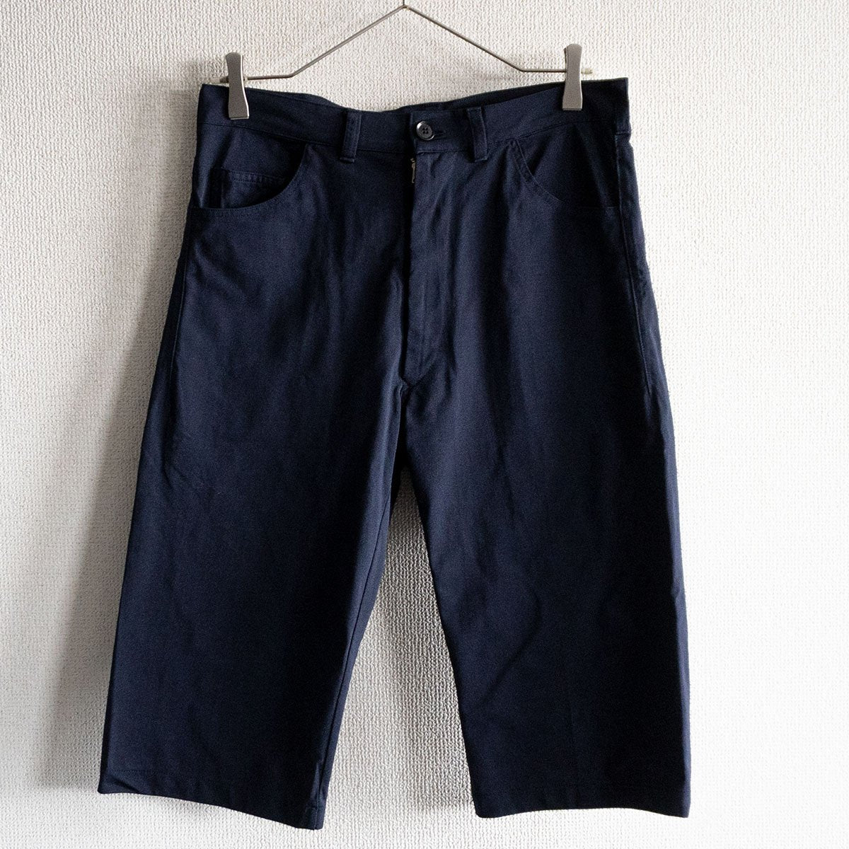 YOHJI YAMAMOTO POUR HOMME Cropped pants Blue Size 3