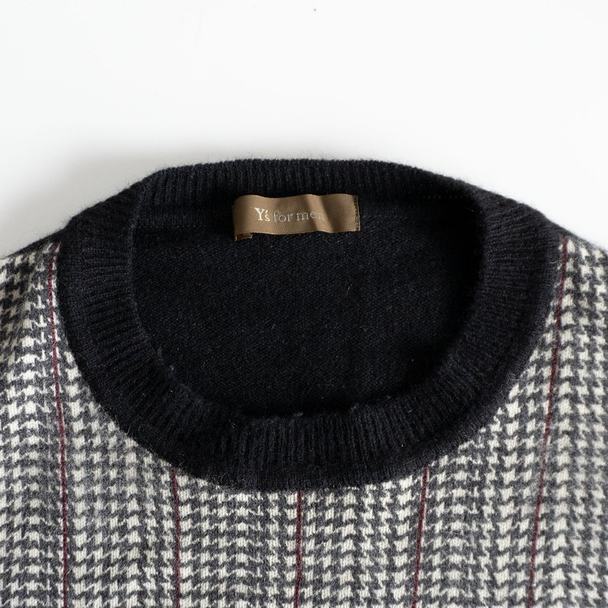 Y's for Men Crew neck wool knit Sweater Size 3