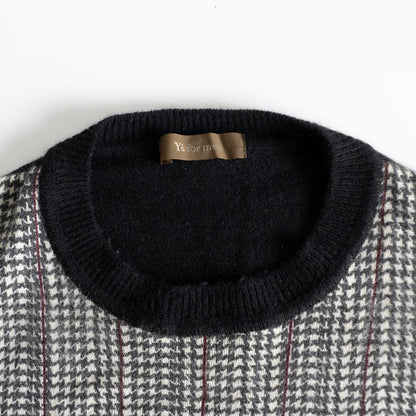 Y's for Men Crew neck wool knit Sweater Size 3
