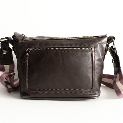 Bally Leather Shoulder Bag Brown
