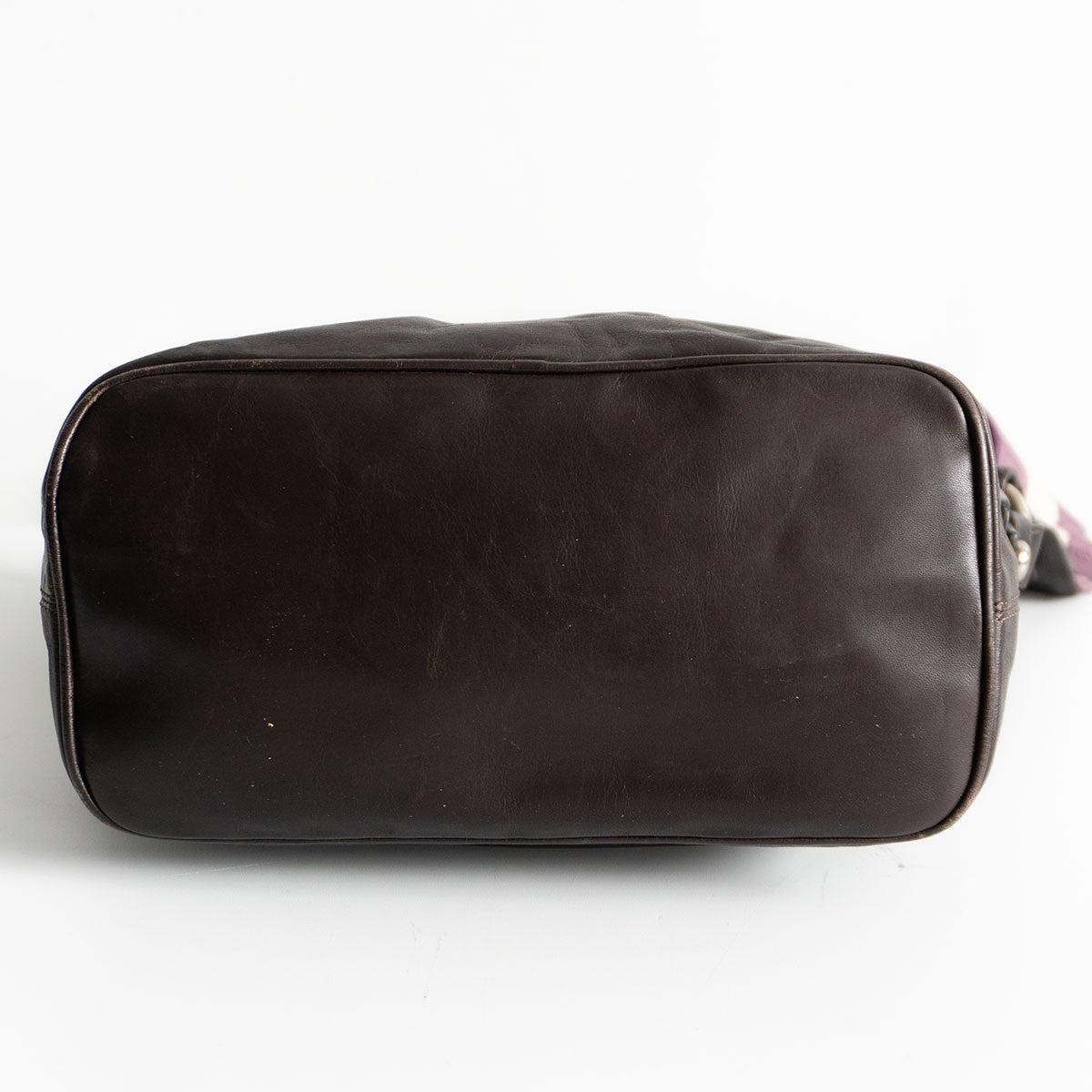 Bally Leather Shoulder Bag Brown