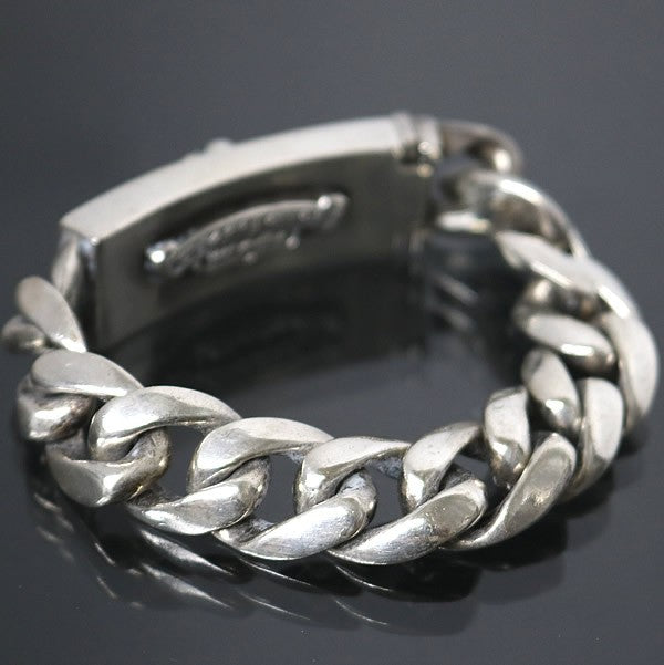CHROME HEARTS Dagger ID Classic Link Bracelet Size ONE SIZE