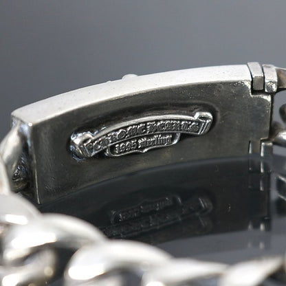 CHROME HEARTS Dagger ID Classic Link Bracelet Size ONE SIZE