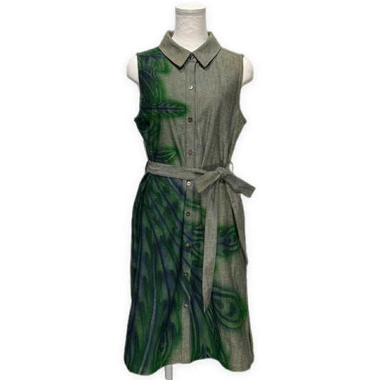 YOKANG DOSEA Denim Botanical Dress
