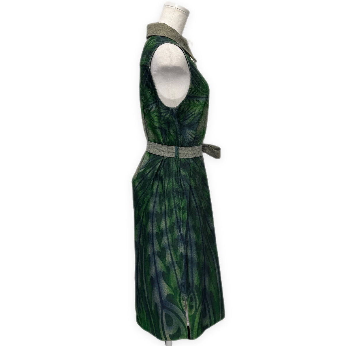 YOKANG DOSEA Denim Botanical Dress