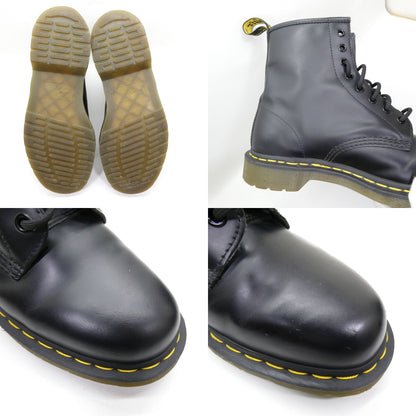 Dr.Martens 1460 8 Eye Lace-up Black Boots Size UK8