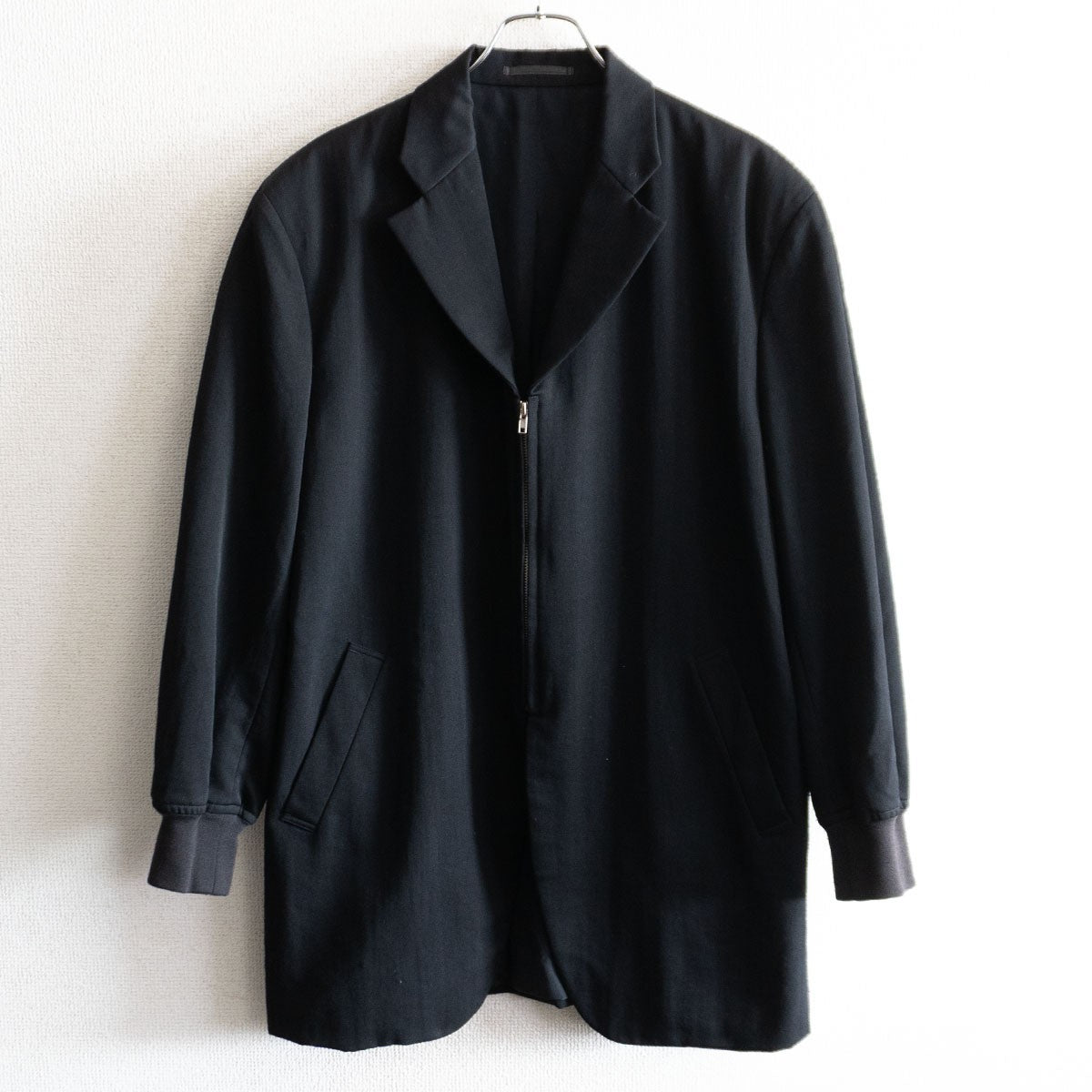 Comme des Garcons Homme Plus 90S Ribbed Zip Tailored Jacket Size S