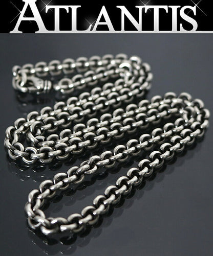 CHROME HEARTS RS LOOP 20 Inch Silver Chain Size ONE SIZE