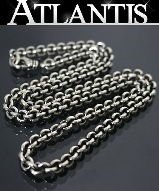 CHROME HEARTS RS LOOP 20 Inch Silver Chain Size ONE SIZE