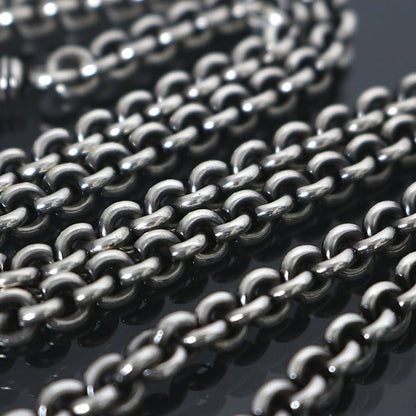CHROME HEARTS RS LOOP 20 Inch Silver Chain Size ONE SIZE