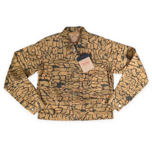 EVISU Lot.1213 Ishigaki Camo 1st Type Work Jacket Size 40