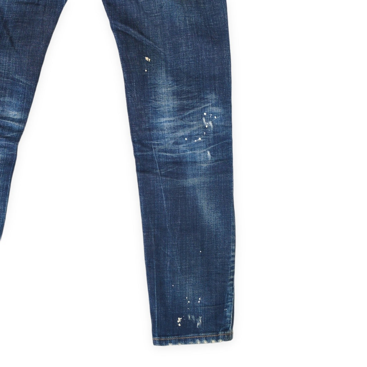 DSQUARED2 Skater Distressed Slim Jeans Blue Size 44