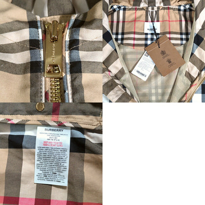 BURBERRY Contrast Check Pullover Hooded Jacket Size 14Y