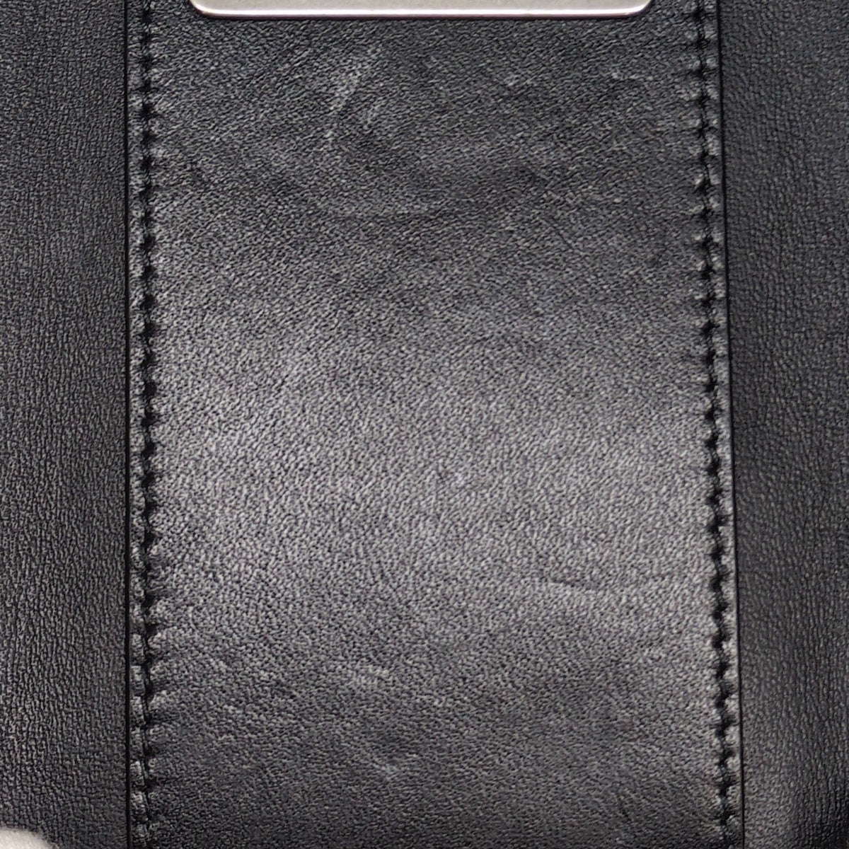 GUCCI GG Emblem 6-Ring Key Case Black Bag