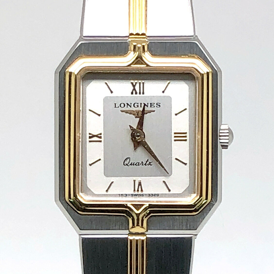LONGINES Flagship Quartz Square Gold Multi