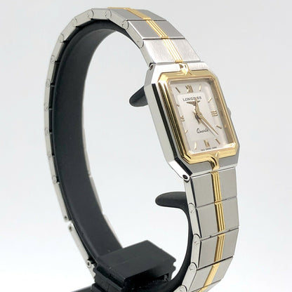 LONGINES Flagship Quartz Square Gold Multi
