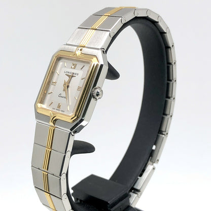LONGINES Flagship Quartz Square Gold Multi