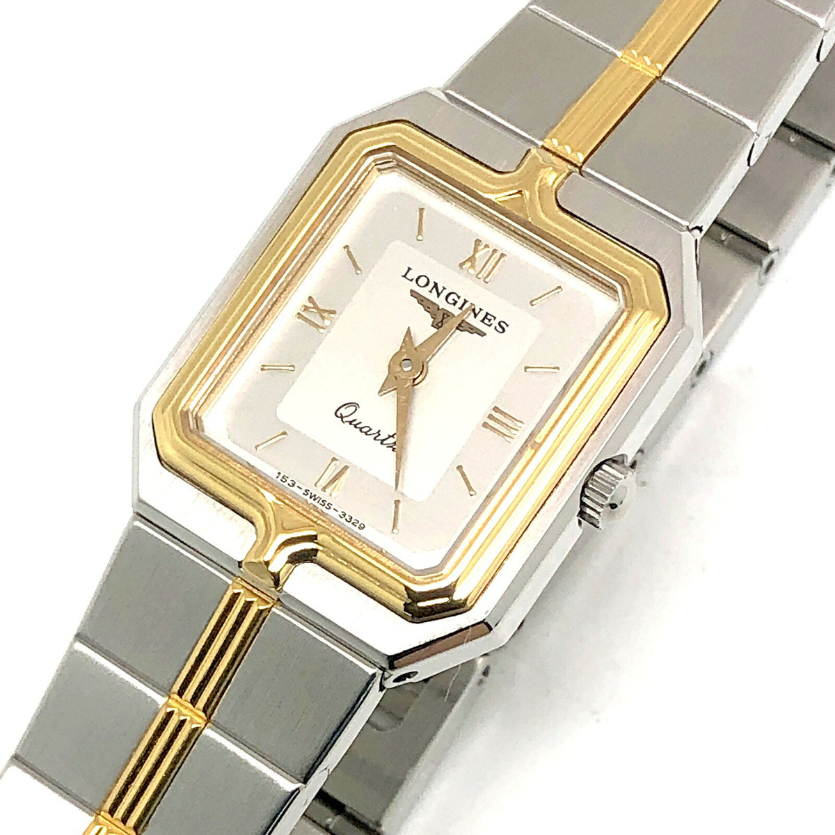 LONGINES Flagship Quartz Square Gold Multi