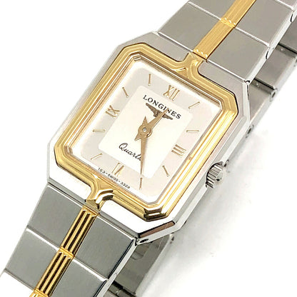 LONGINES Flagship Quartz Square Gold Multi