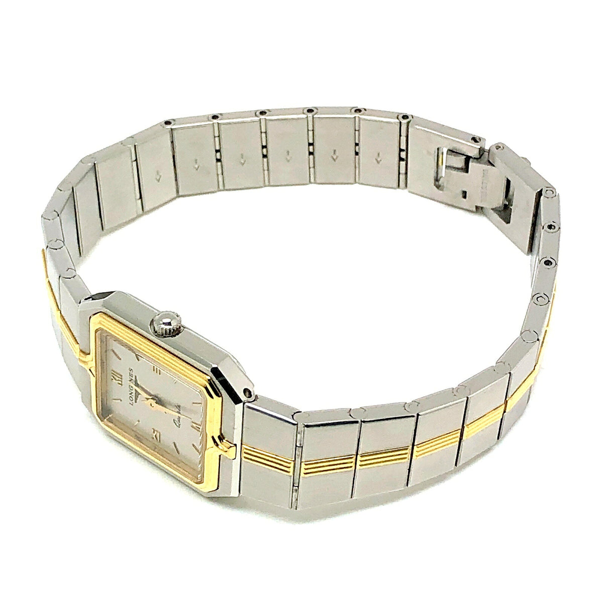 LONGINES Flagship Quartz Square Gold Multi