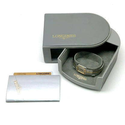LONGINES Flagship Quartz Square Gold Multi