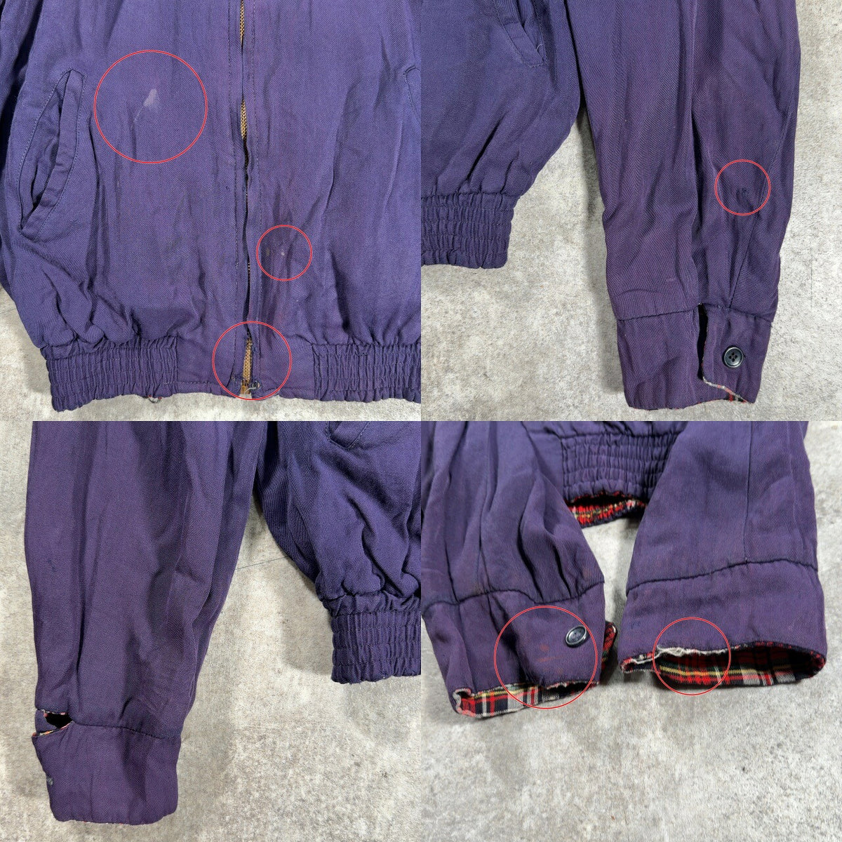 Unknown 50s Reversible Swing Top Jacket Bar TALON