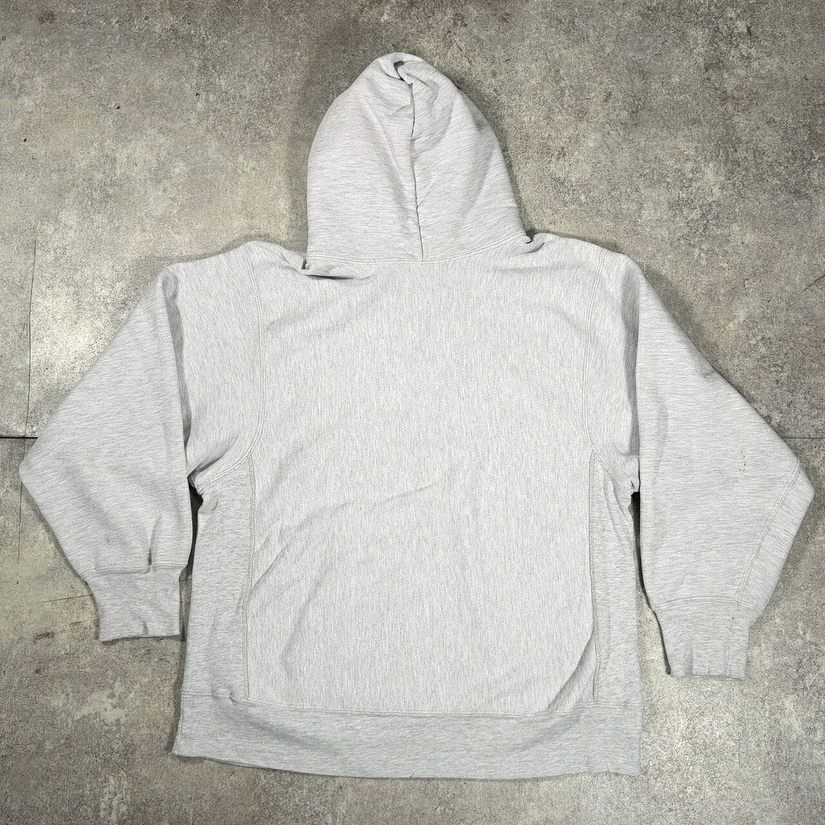 Reverse Weave 80s Tricot Tag 3-Tier Hoodie Gray Size XL