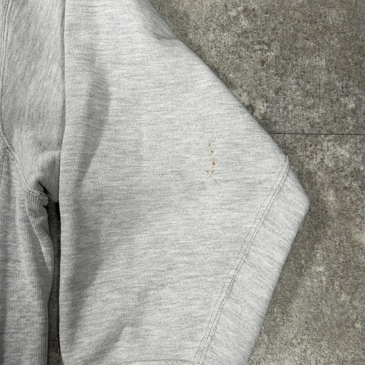 Reverse Weave 80s Tricot Tag 3-Tier Hoodie Gray Size XL