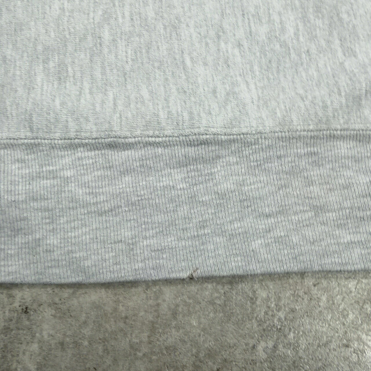 Reverse Weave 80s Tricot Tag 3-Tier Hoodie Gray Size XL