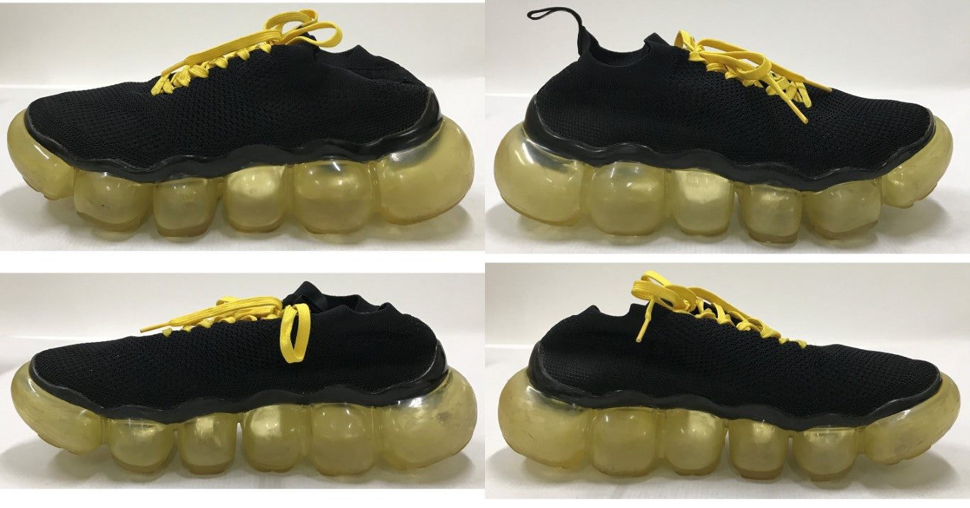 atmos x grounds JEWELRY Black/Yellow Sneakers Size 28