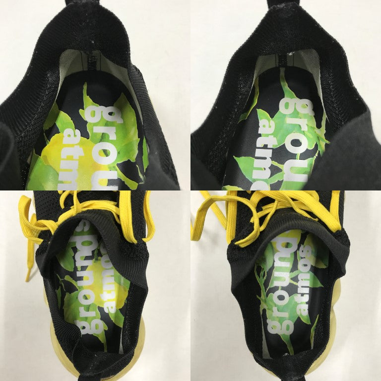 atmos x grounds JEWELRY Black/Yellow Sneakers Size 28