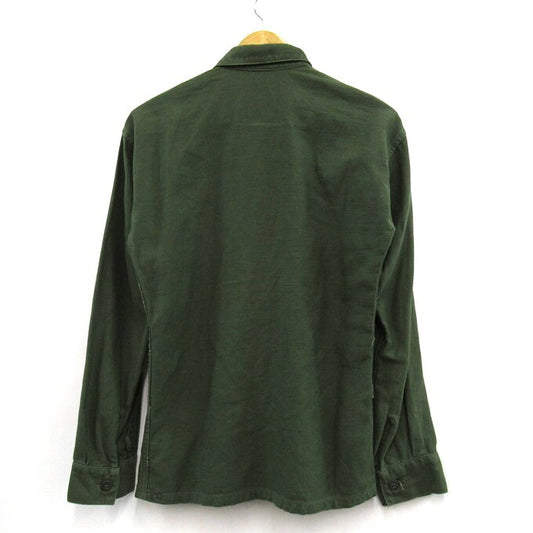 USMC P-58 Utility Long Sleeve Shirt Green Size S