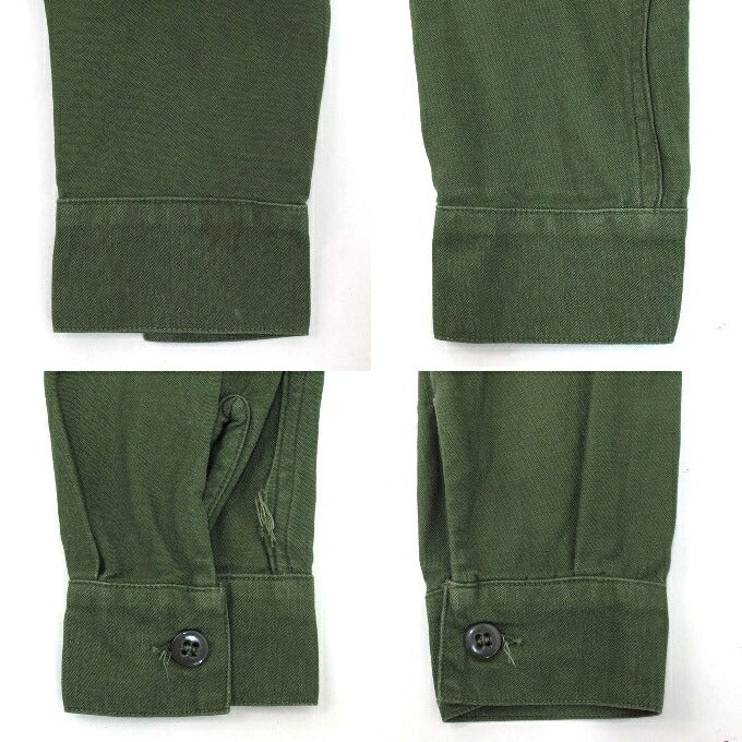 USMC P-58 Utility Long Sleeve Shirt Green Size S