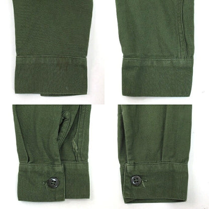 USMC P-58 Utility Long Sleeve Shirt Green Size S
