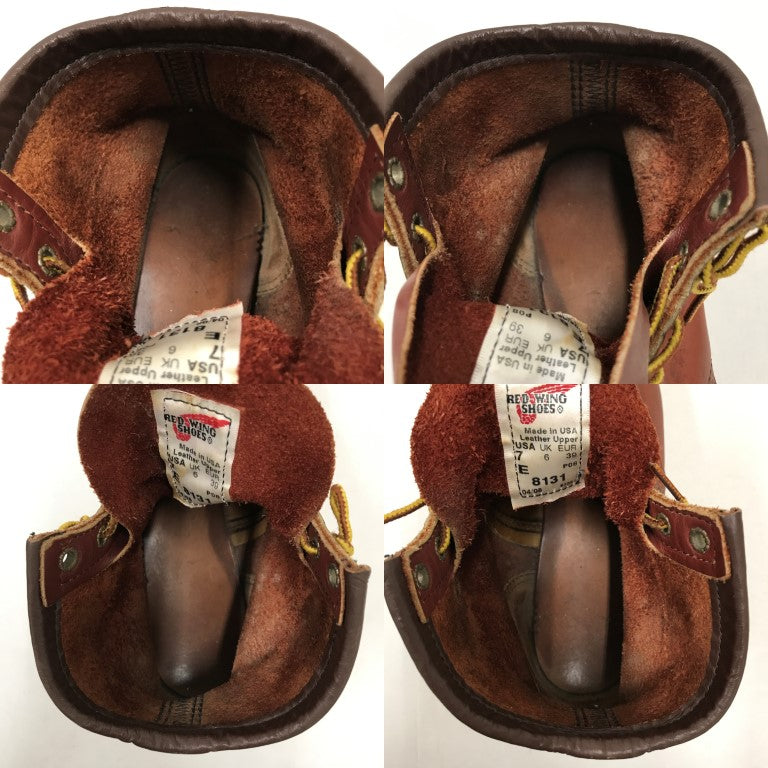 RED WING Irish Setter 8131 Red Boots Size EUR39