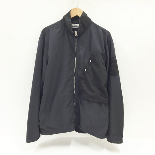 STONE ISLAND Black Sport Nylon Jacket Size L