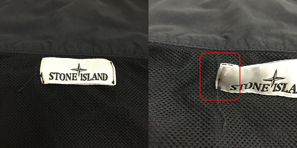 STONE ISLAND Black Sport Nylon Jacket Size L