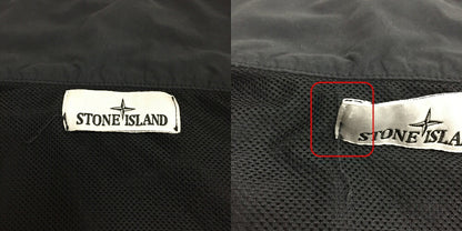 STONE ISLAND Black Sport Nylon Jacket Size L
